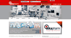 Desktop Screenshot of alkapharm.fr