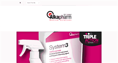 Desktop Screenshot of alkapharm.co.uk
