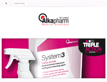 Tablet Screenshot of alkapharm.co.uk